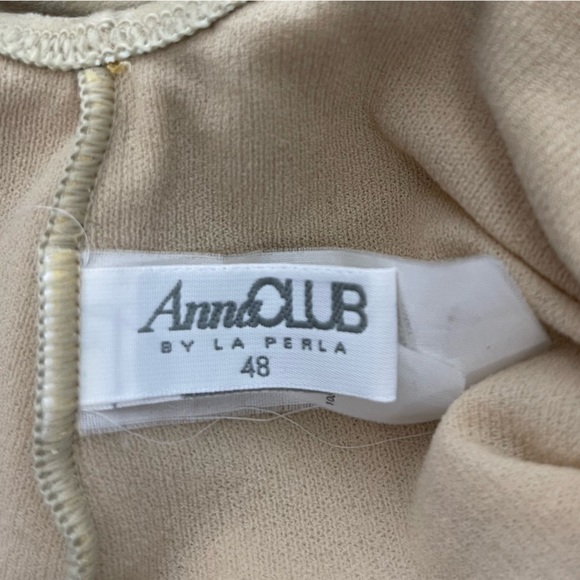 Anna Club By La Perla One Piece Swimsuit Velour Velvet Snake Print Bikini 48 12 - Picture 8 of 16